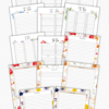 Floral To Do List Bundle (14 Pages)